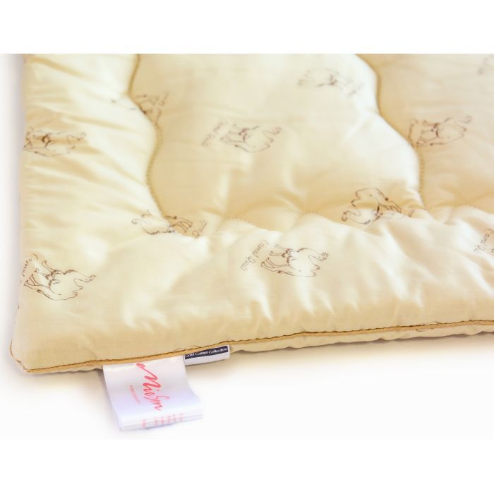 Ковдра MirSon вовняна Gold Camel Hand Made 174 демі 110x140 см (2200000460738) зображення 3