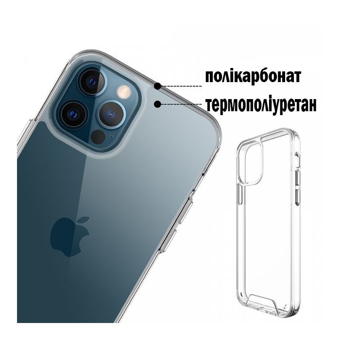 Чехол для мобильного телефона BeCover Space Case Apple iPhone 12 / 12 Pro Transparancy (707793) изображение 4