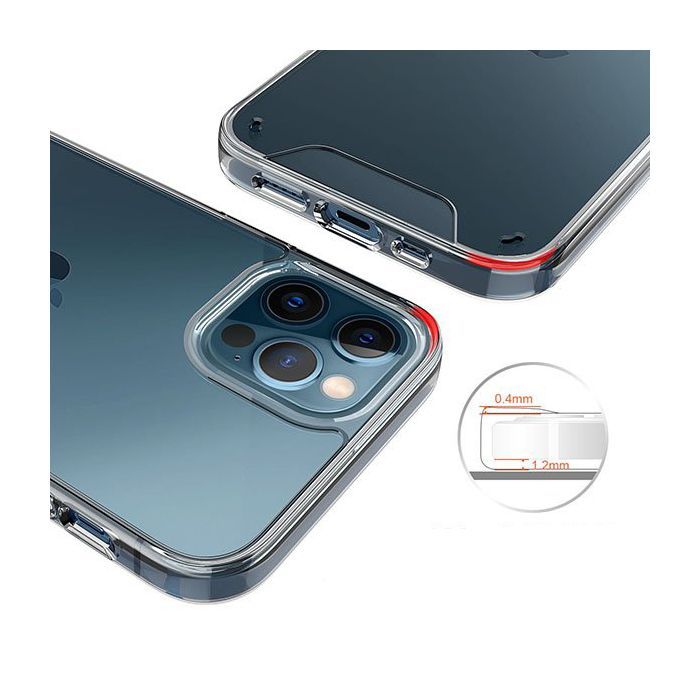 Чехол для мобильного телефона BeCover Space Case Apple iPhone 12 / 12 Pro Transparancy (707793) изображение 5