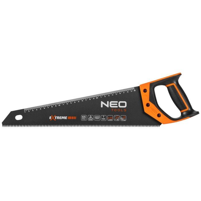 Ножівка Neo Tools по дереву, Extreme, 450 мм, 7TPI, PTFE (41-116)