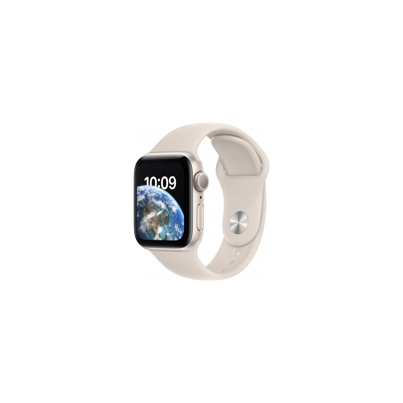 Смарт-часы Apple Watch SE 2022 GPS 44mm Starlight Aluminium Case with Starlight Sport Band - Regular (MNJX3UL/A)