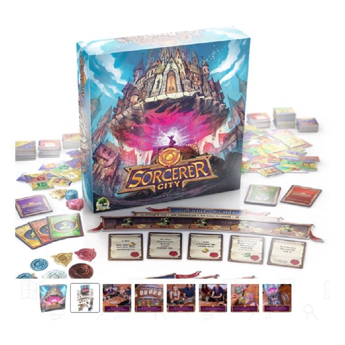 Настольная игра Druid City Games Sorcerer City (Город Волшебников), английский (3770) изображение 2