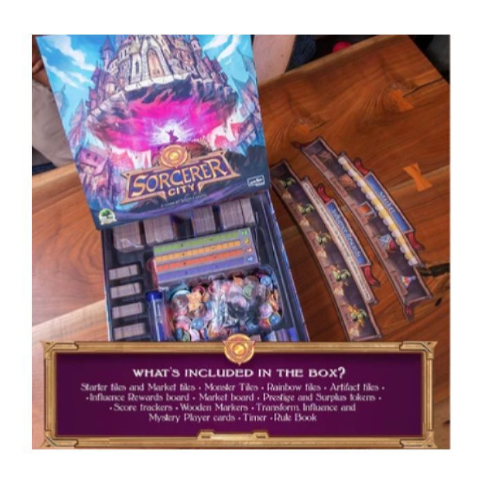 Настольная игра Druid City Games Sorcerer City (Город Волшебников), английский (3770) изображение 3