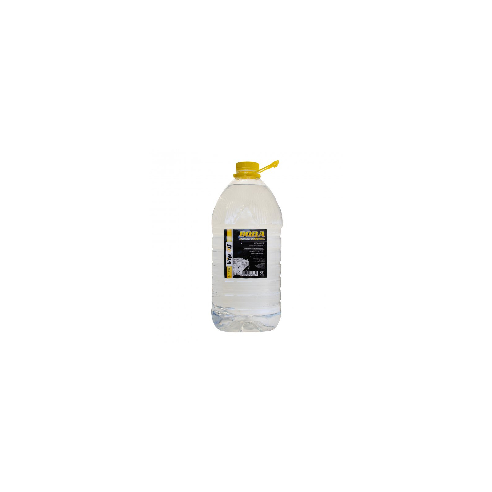 Вода дистиллированная VIPOIL 5л (0203828)