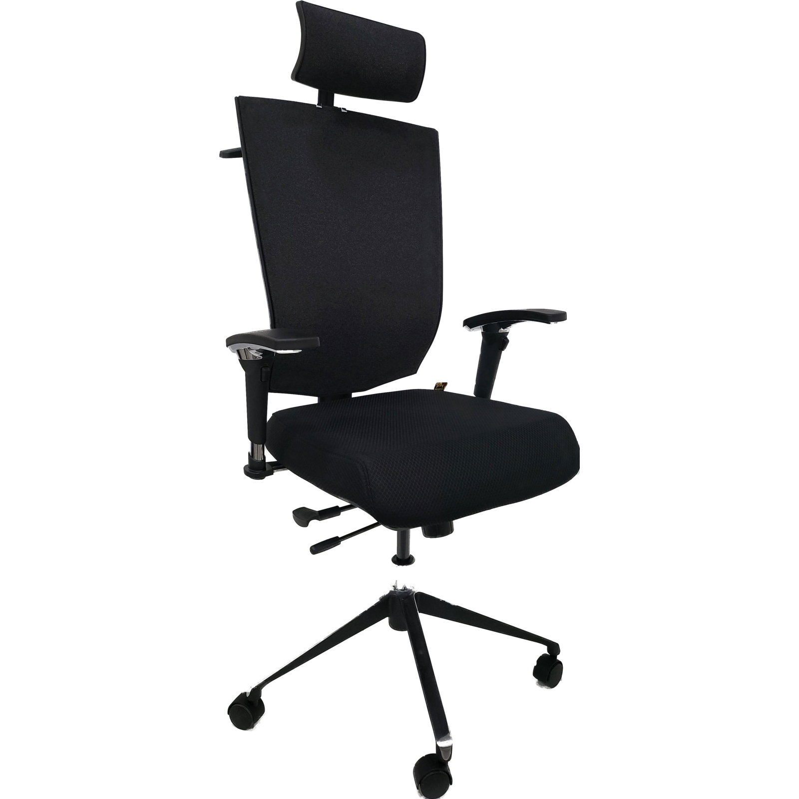 Офісне крісло Barsky ECO Black slider (G-5) зображення 4