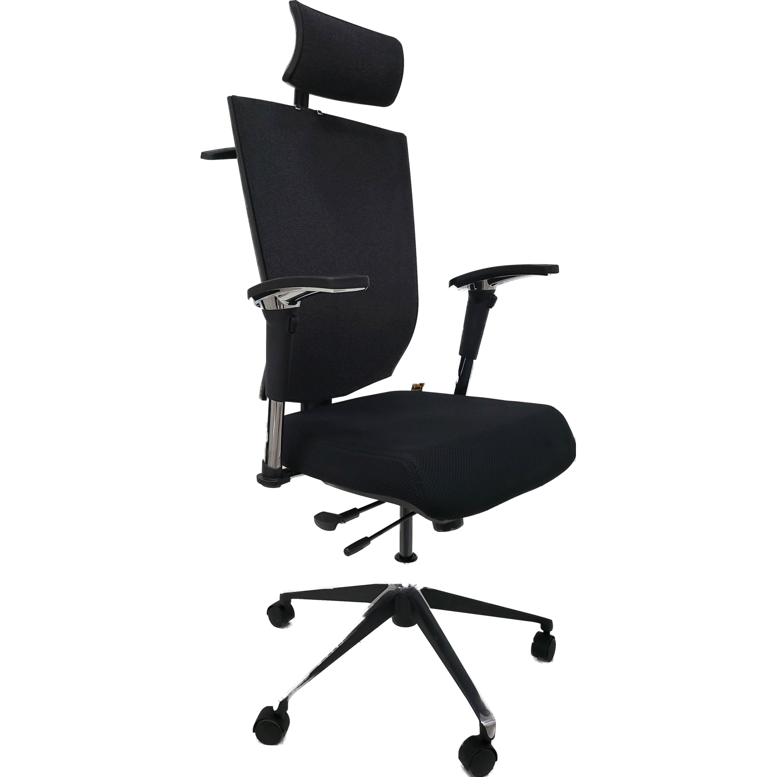 Офісне крісло Barsky ECO Black slider (G-5) зображення 6