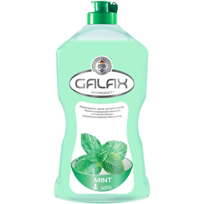 Средство для ручного мытья посуды Galax Мята 500 г (4260637724229)