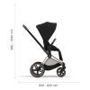 Шасси для коляски Cybex Priam New Generation с каркасом Сhrome/Brown (521002319) изображение 9