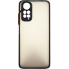 Чехол для мобильного телефона Dengos Matte Xiaomi Redmi Note 11 (black) (DG-TPU-MATT-113)