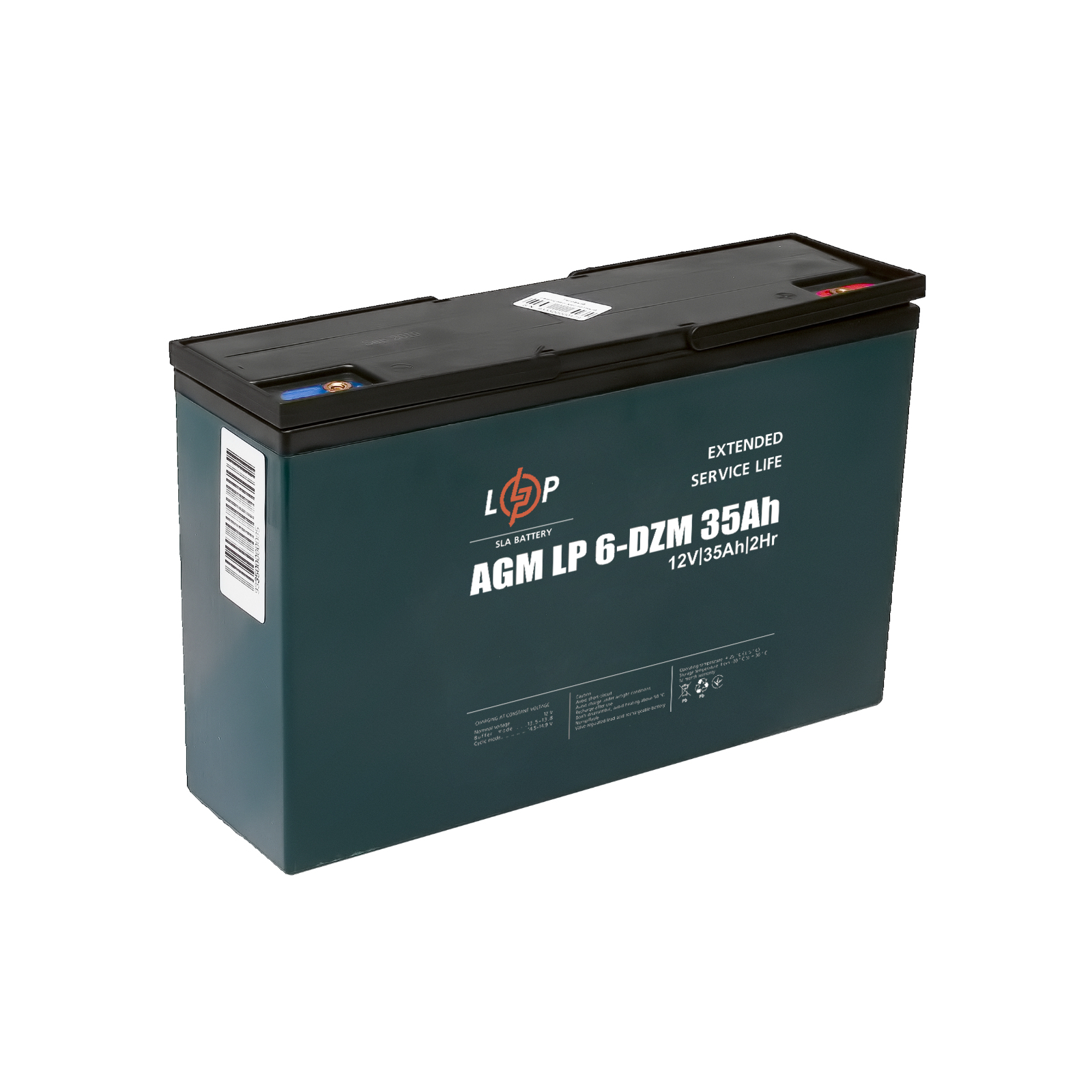 Батарея до ДБЖ LogicPower 12V 35Ah LP-6-DZM-35 (9335)