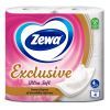 Туалетная бумага Zewa Exclusive Ultra Soft 4 слоя 4 рулона (7322541188546)