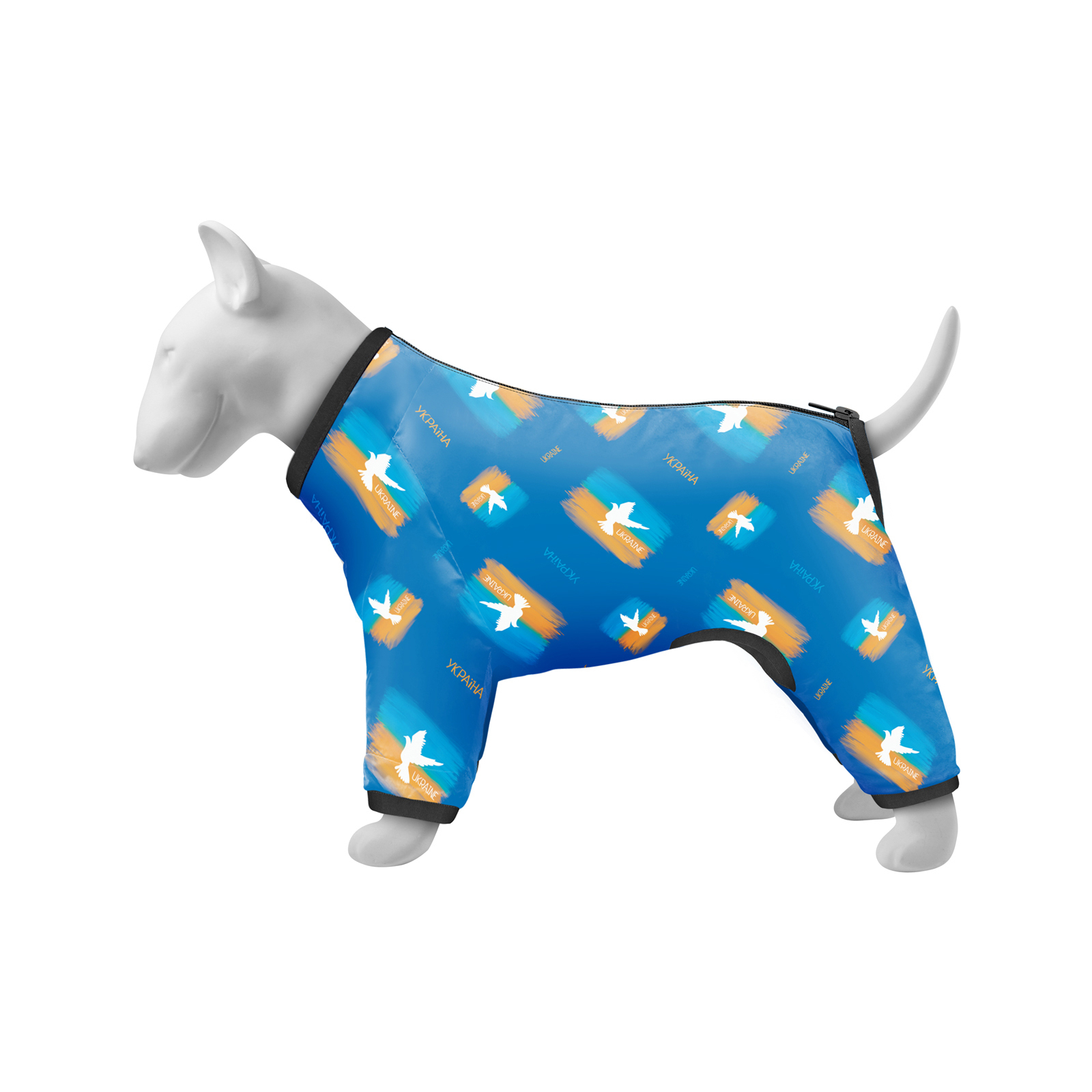 Дождевик для животных Collar WAUDOG Clothes Флаг XS30 В 43-45 см, С 27-30 см (5330-0229)