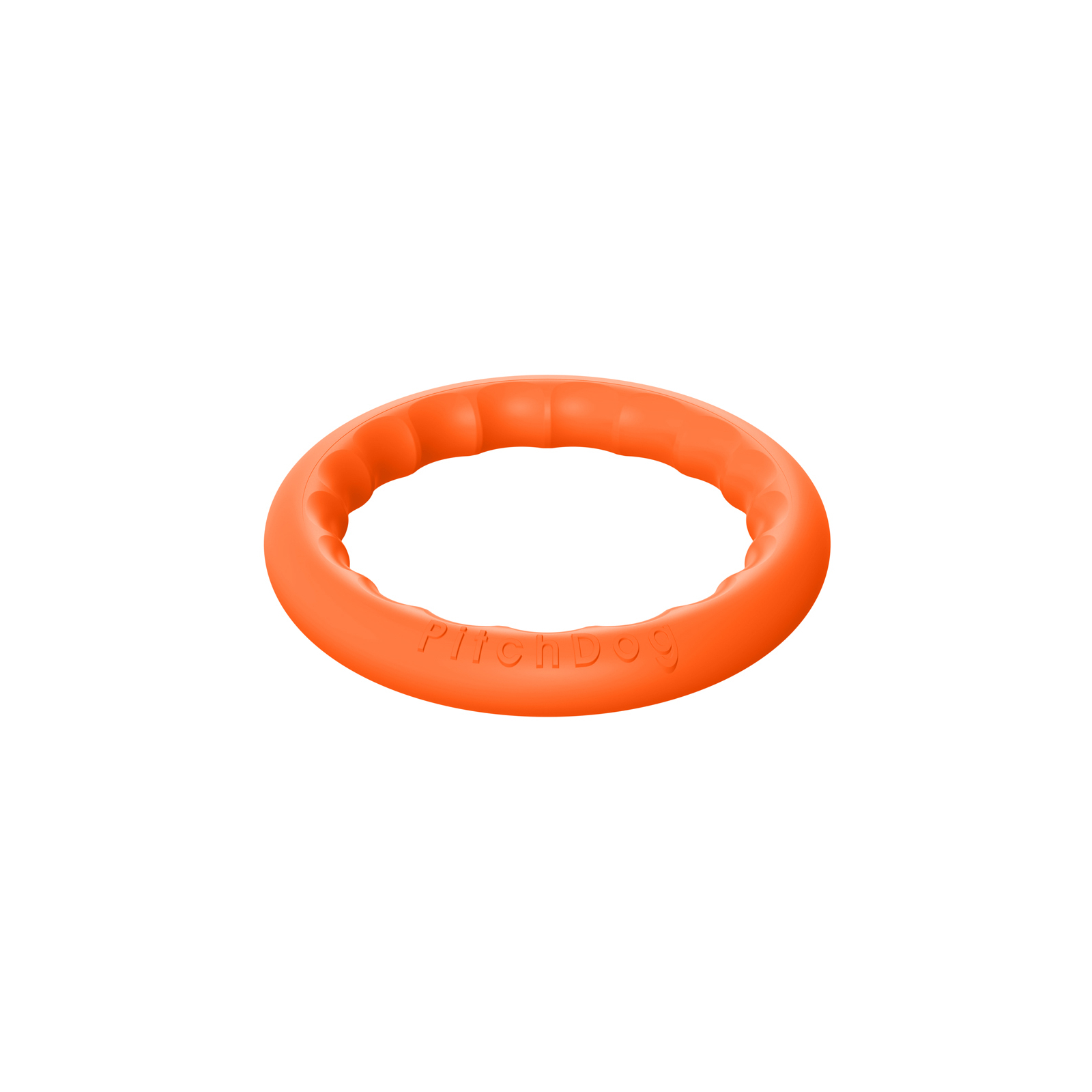 Игрушка для собак Collar PitchDog Кольцо для апортировки 17 см оранжевое (62364) изображение 2