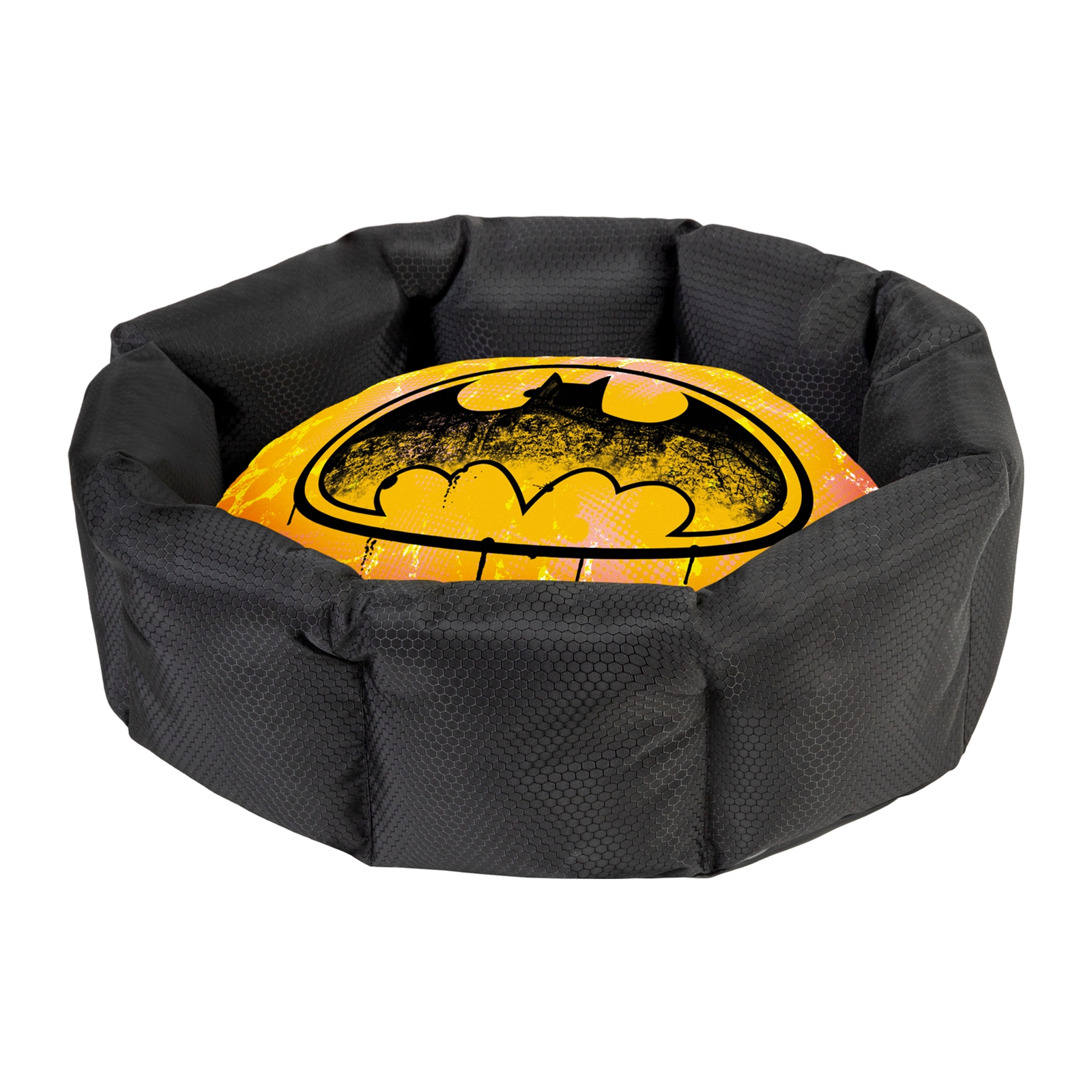 Лежак для животных Collar Waudog Relax "Бэтмен 1" со сменной подушкой M 52х42х19 см (225-0150)