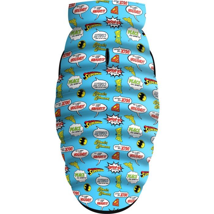 Курточка для тварин WAUDOG Clothes "Ліга Справедливості у блакитному" M 50 (0950-4002) зображення 2