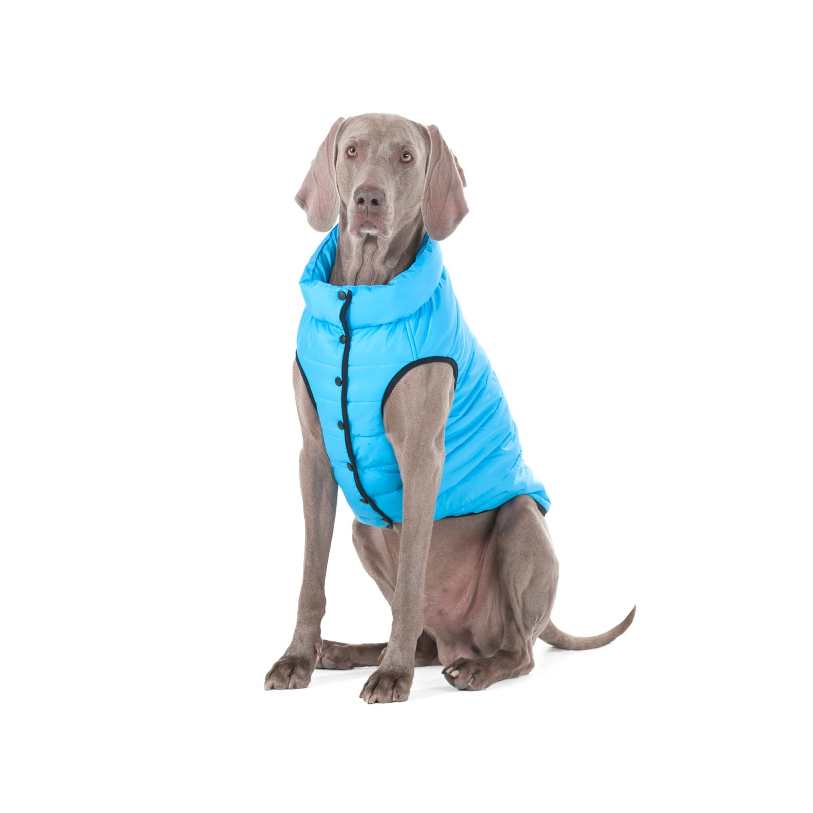 Курточка для животных Airy Vest One M 45 голубая (20682) изображение 5