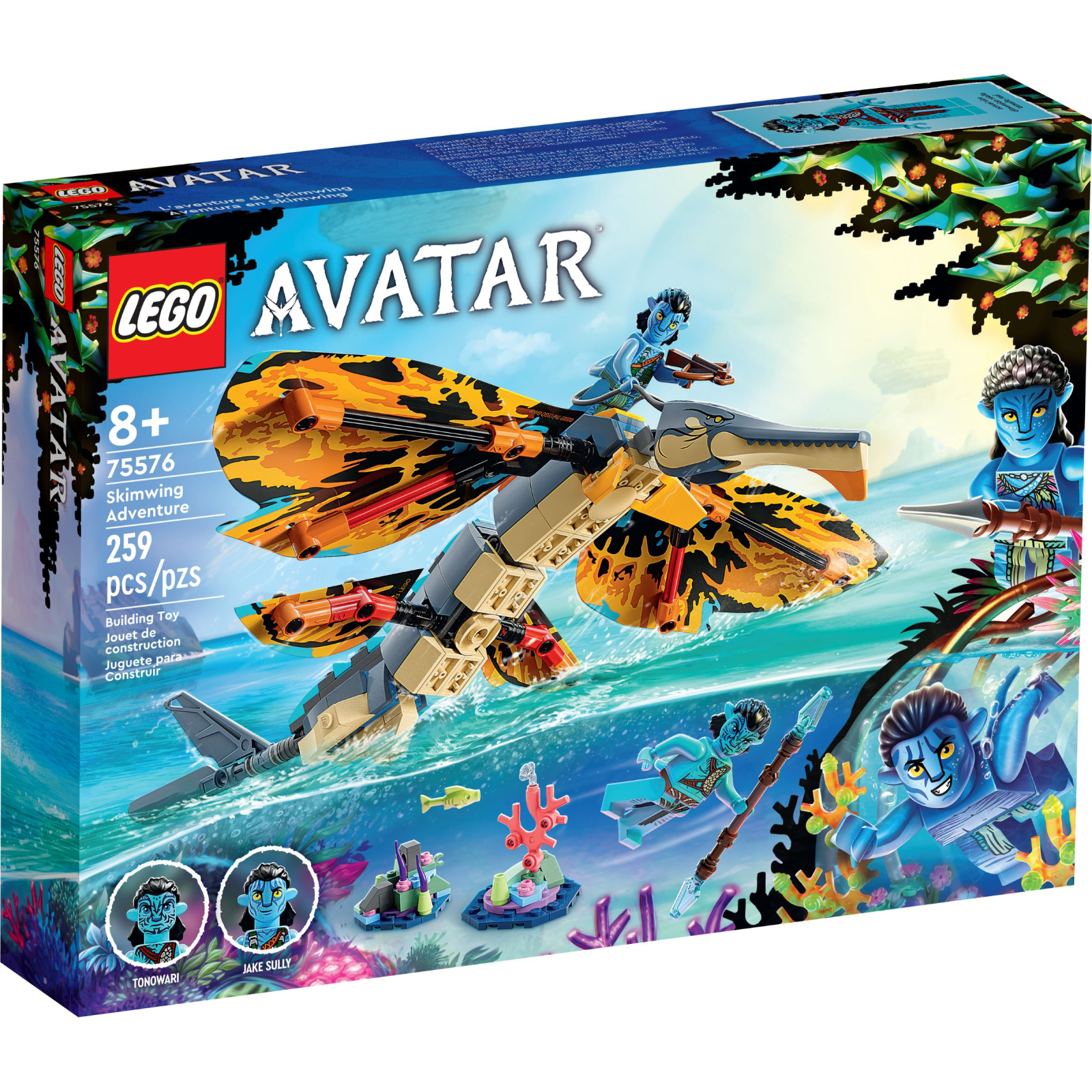 Конструктор LEGO Avatar Приключение со Скимвингом 259 деталей (75576)