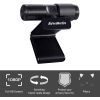 Веб-камера AVerMedia Live Streamer CAM 313 Black (40AAPW313ASF) изображение 7