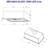 Вытяжка кухонная Minola HBI 5664 WH GLASS 1000 LED Line изображение 10
