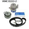 Комплект ремня ГРМ с помпой SKF VKMC 01113-2