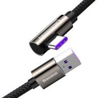 Дата кабель USB 3.1 AM to Type-C 2.0m CATCS 66W 90 Legend Series Elbow Black Baseus (CATCS-C01) изображение 2