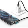 Дата кабель USB 3.1 AM to Type-C 2.0m CATCS 66W 90 Legend Series Elbow Black Baseus (CATCS-C01) изображение 5