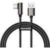 Дата кабель USB 3.1 AM to Type-C 2.0m CATCS 66W 90 Legend Series Elbow Black Baseus (CATCS-C01)
