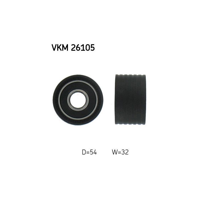 Ролик натяжителя ремня SKF VKM 26105