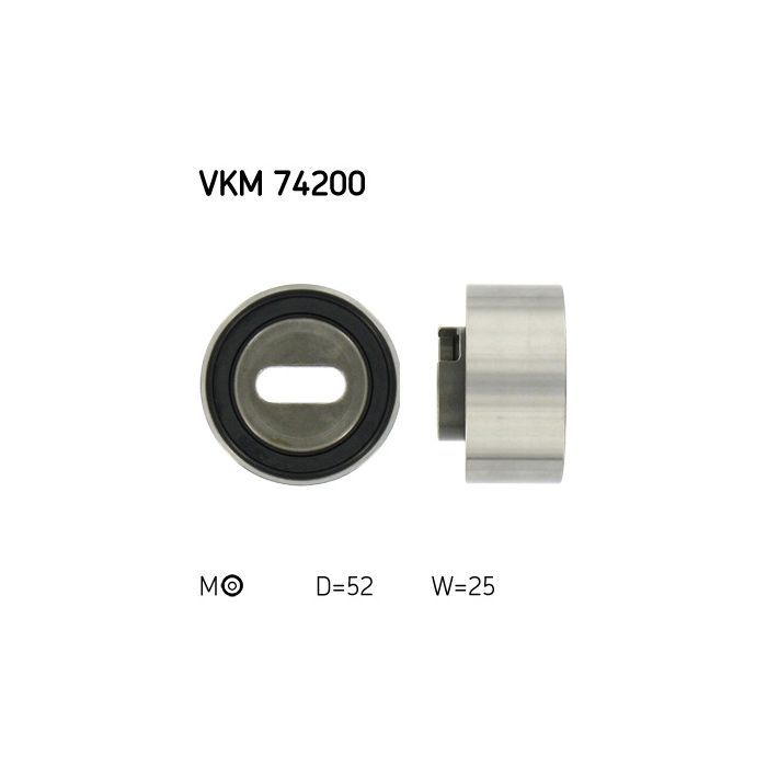 Ролик натяжителя ремня SKF VKM 74200