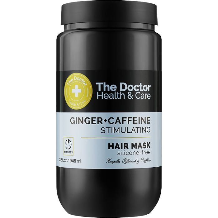 Маска для волосся The Doctor Health & Care Ginger + Caffeine Stimulating Стимулююча 295 мл (8588006042573)
