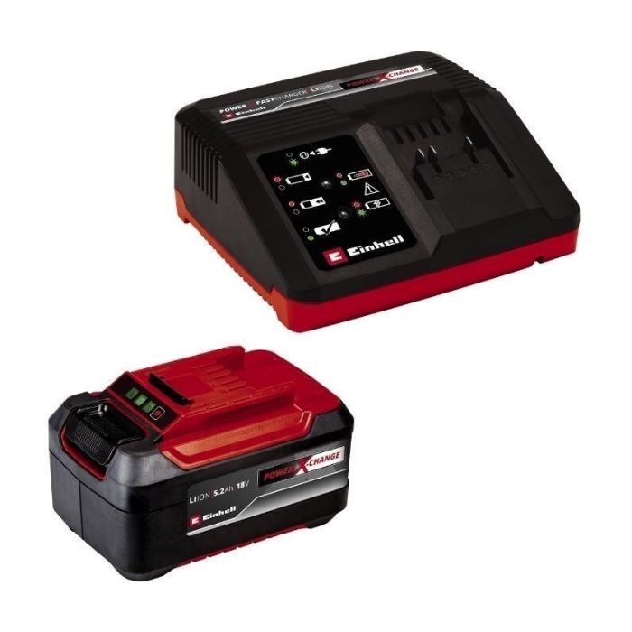Набор аккумулятор + зарядное устройство Einhell PXC Starter Kit 5,2 Аh (4512114)