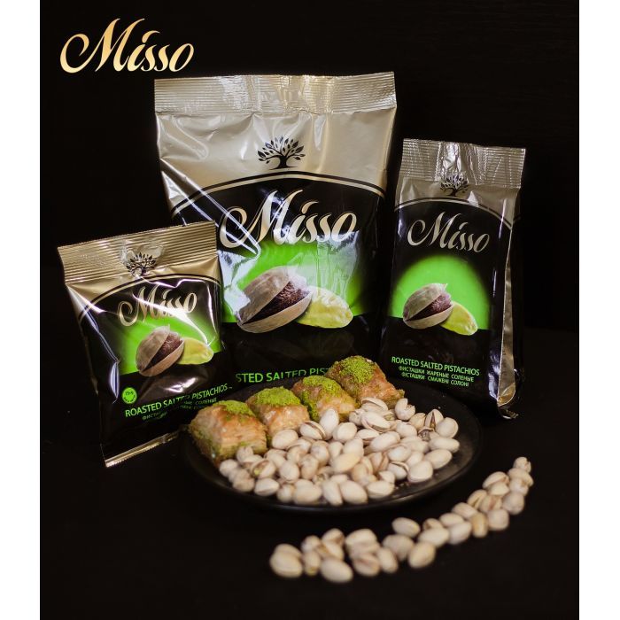 Орехи Misso Фисташка жареная соленая 450 г (4820232570333) изображение 3