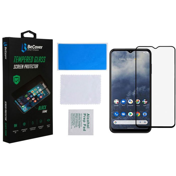 Стекло защитное BeCover Nokia G60 5G Black (708548) изображение 3