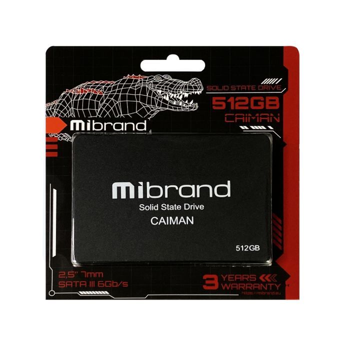 Накопитель SSD 2.5" 512GB Mibrand (MI2.5SSD/CA512GBST) изображение 2