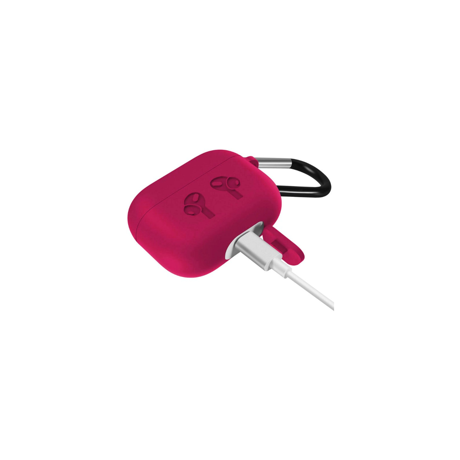 Чохол для навушників BeCover Silicon Protection для Apple AirPods Pro Rose Red (704504) зображення 3