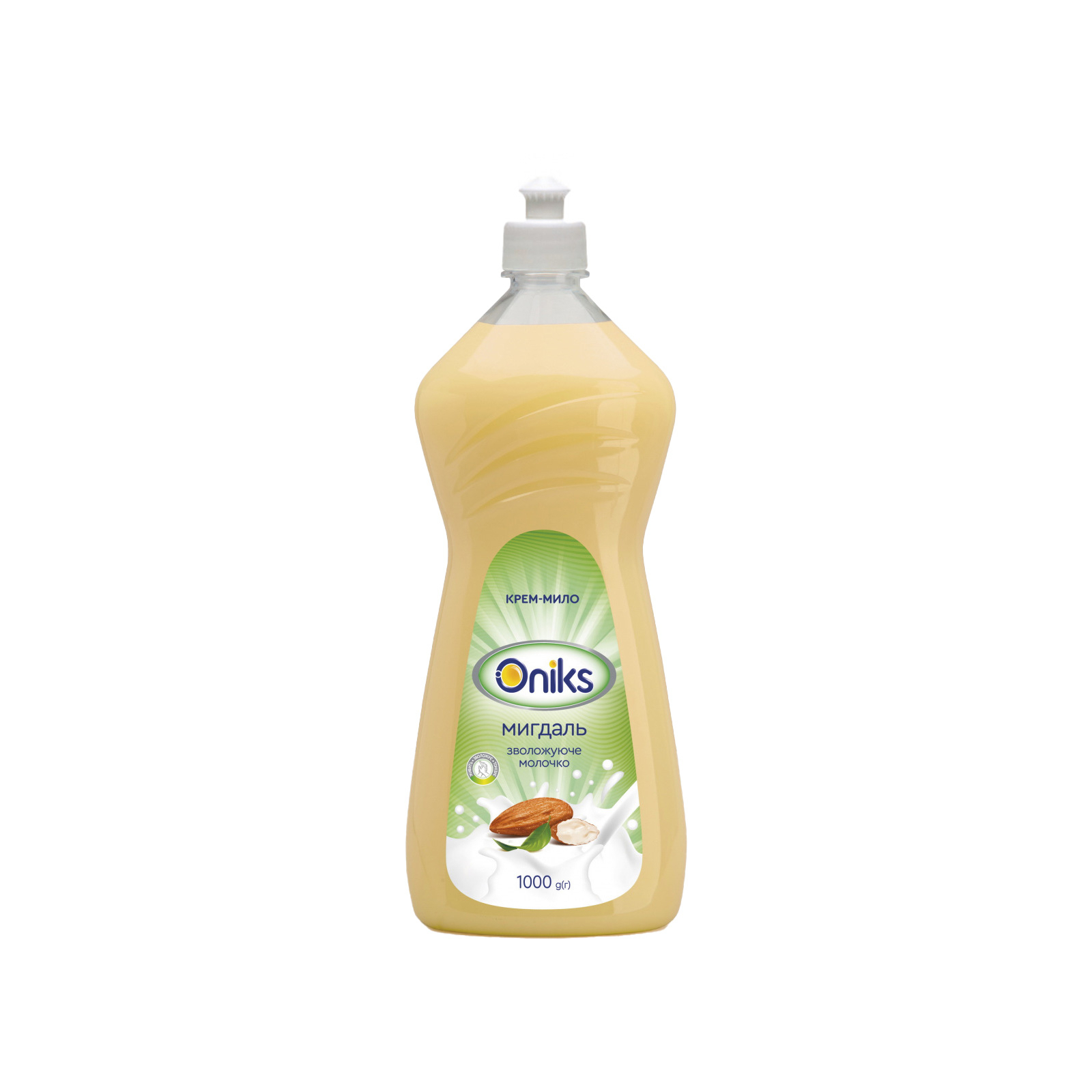 Жидкое мыло Oniks Миндаль с увлажняющим молочком 1000 г (4820191760523)