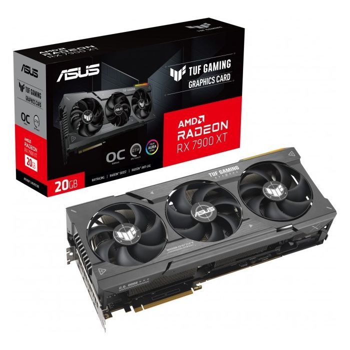 Видеокарта ASUS Radeon RX 7900 XT 20Gb TUF OC GAMING (TUF-RX7900XT-O20G-GAMING) изображение 2