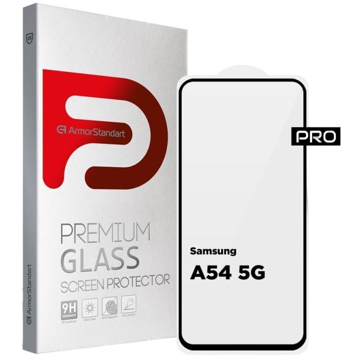 Стекло защитное Armorstandart Pro Samsung A54 5G (A546) Black (ARM66208)
