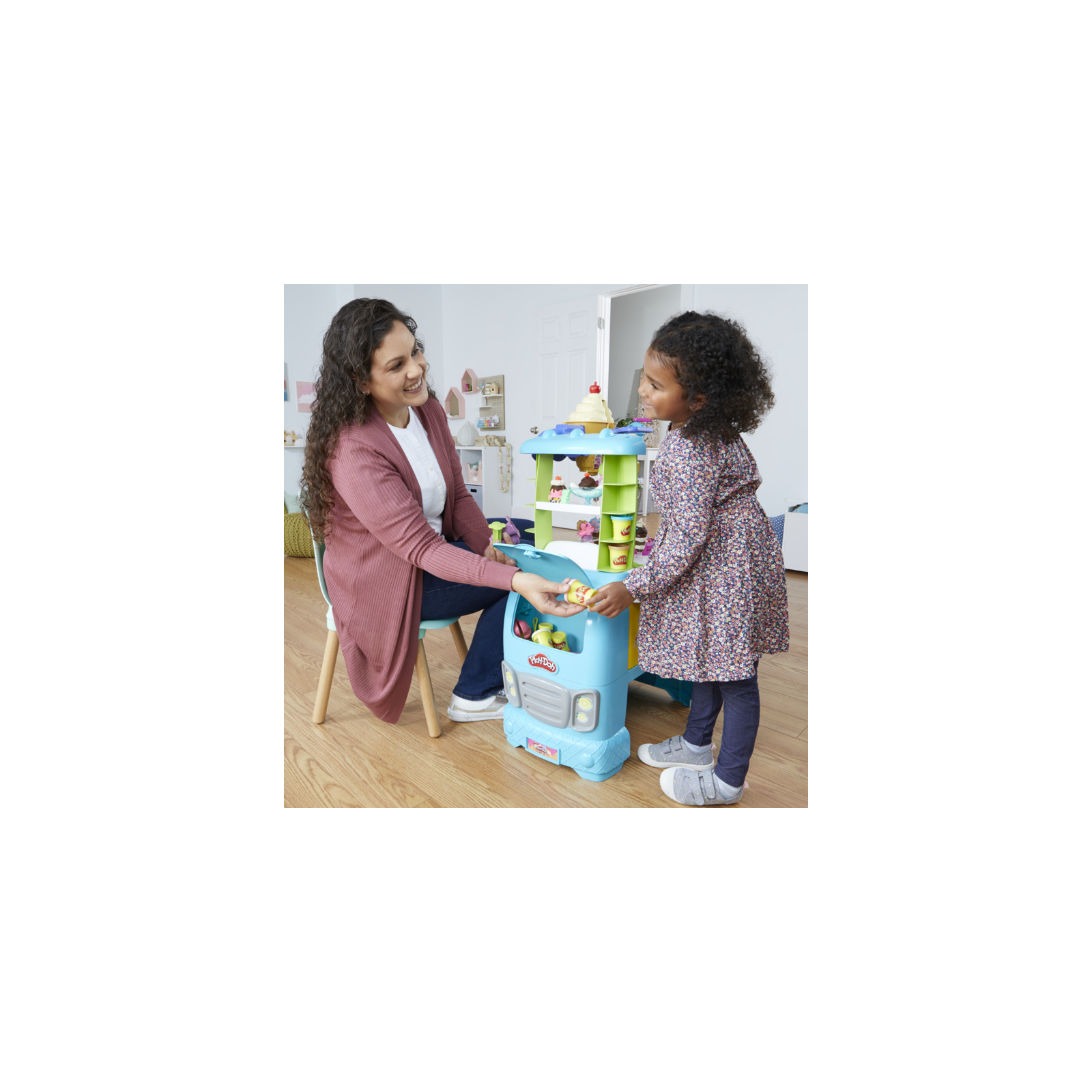 Набір для творчості Hasbro Play-Doh Мега набір: машинка з морозивом (F1039) зображення 4