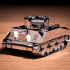 Конструктор Metal Time коллекционная модель M4 Sherman (MT070) изображение 6