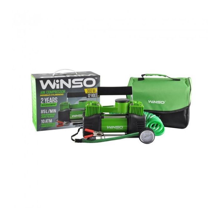Автомобильный компрессор WINSO 10 Атм, 85 л/мин (125000) изображение 4