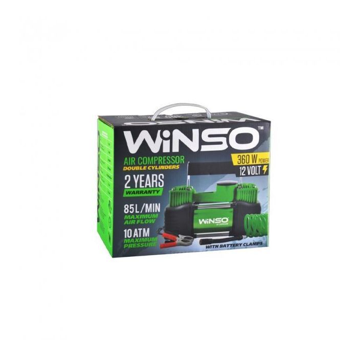 Автомобильный компрессор WINSO 10 Атм, 85 л/мин (125000) изображение 5