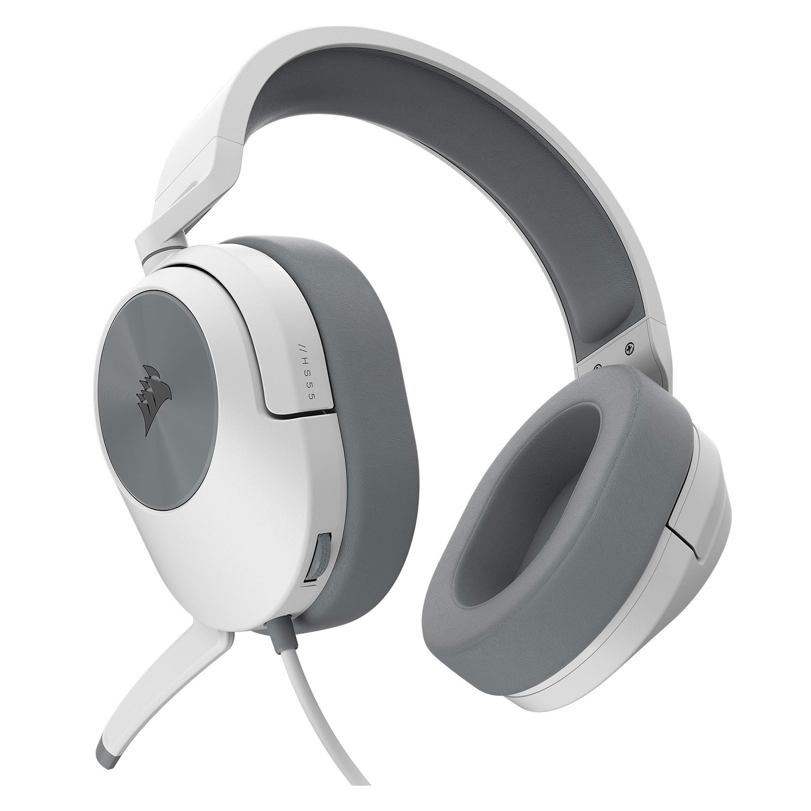 Наушники Corsair HS55 Surround Headset White (CA-9011266-EU) изображение 4