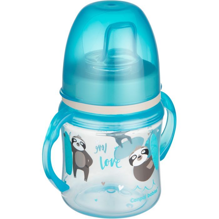 Поїльник-непроливайка Canpol babies EasyStart 120 мл - Sweet Fun синя (35/207_blu) зображення 2