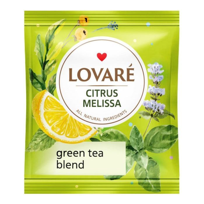 Чай Lovare Citrus Melissa 50х1.5 г (lv.77637) изображение 3