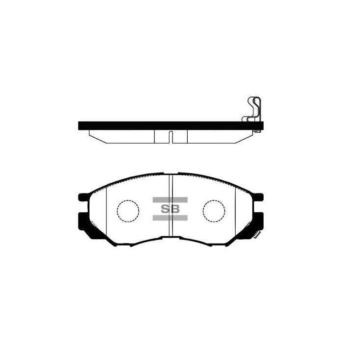 Гальмівні колодки HI-Q SP2011
