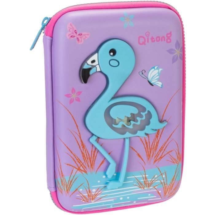 Пенал Cool For School LED 1 отделение с органайзером голубой (QT-5758-Blue) изображение 2