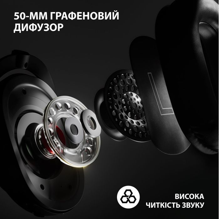 Наушники Logitech G Pro X 2 Lightspeed Wireless Black (981-001263) изображение 12