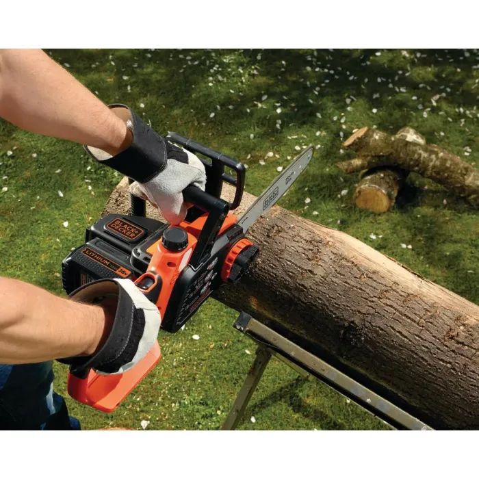 Цепная пила Black&Decker 36V, 2.5Ah, шина 30 см, цепь 3/8'' (GKC3630L25) изображение 2