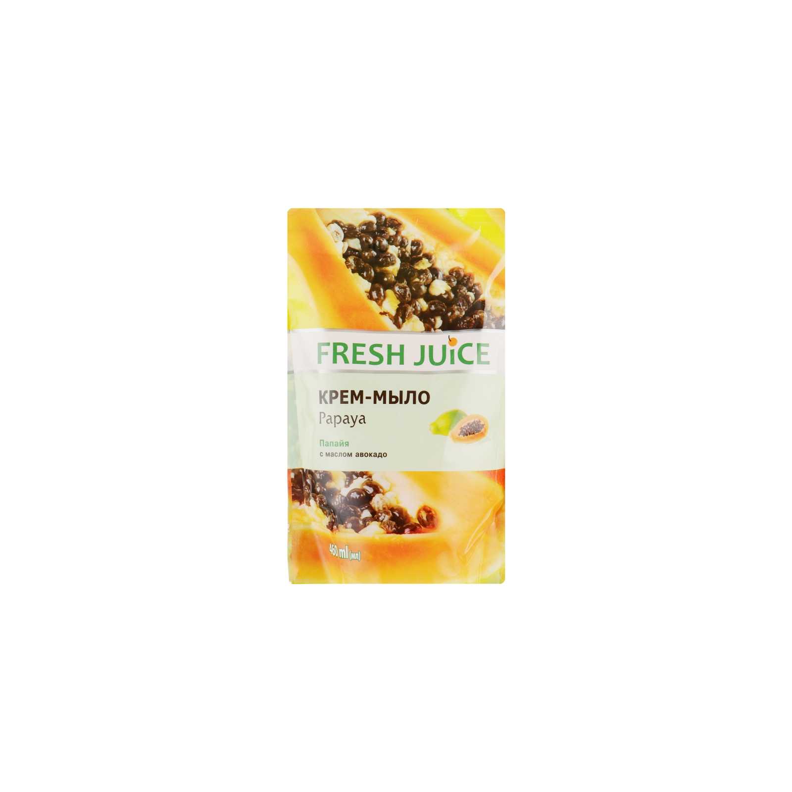 Рідке мило Fresh Juice Papaya дой-пак 460 мл (4823015914638)